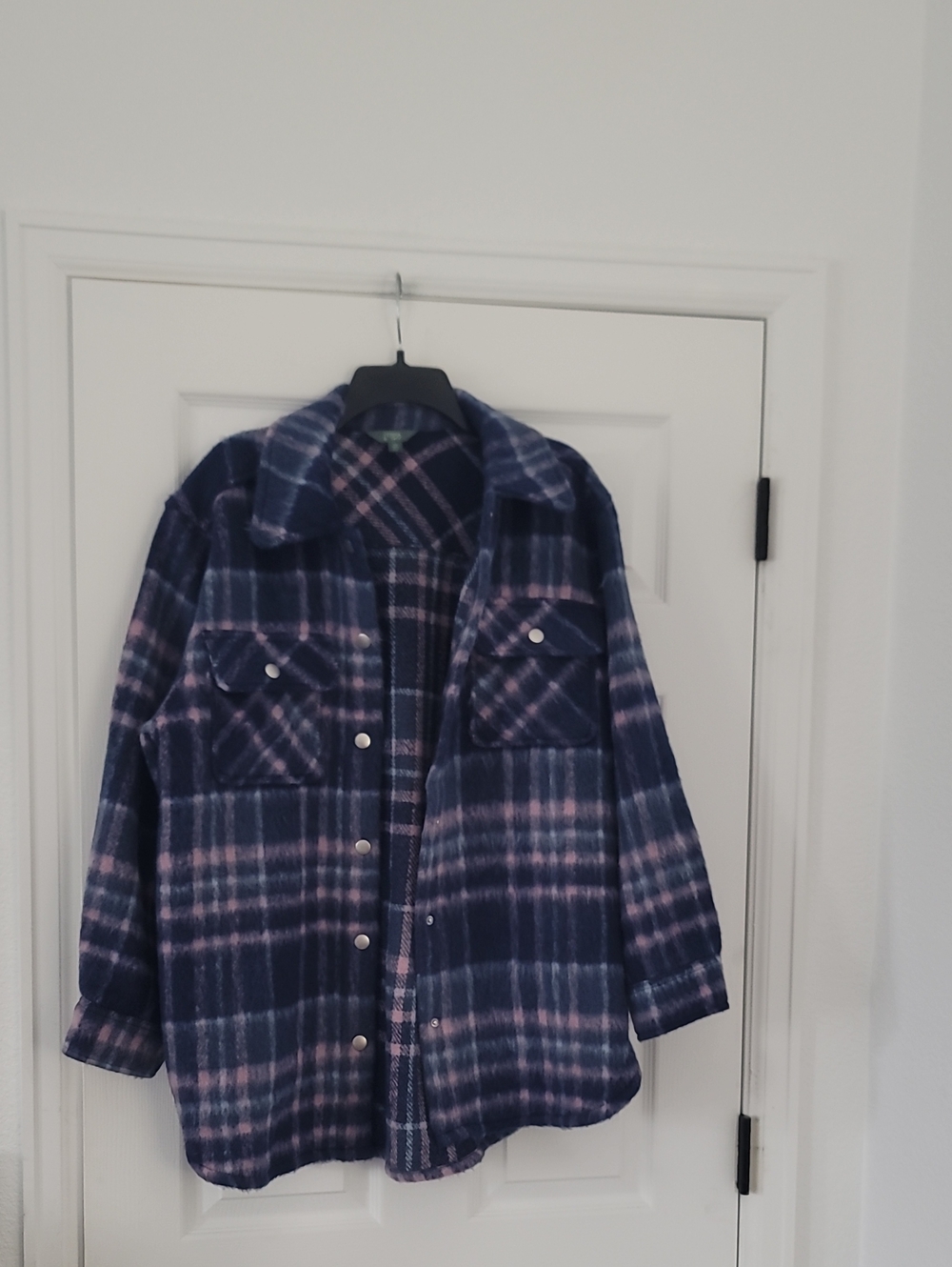 Plaid Shacket Jacket